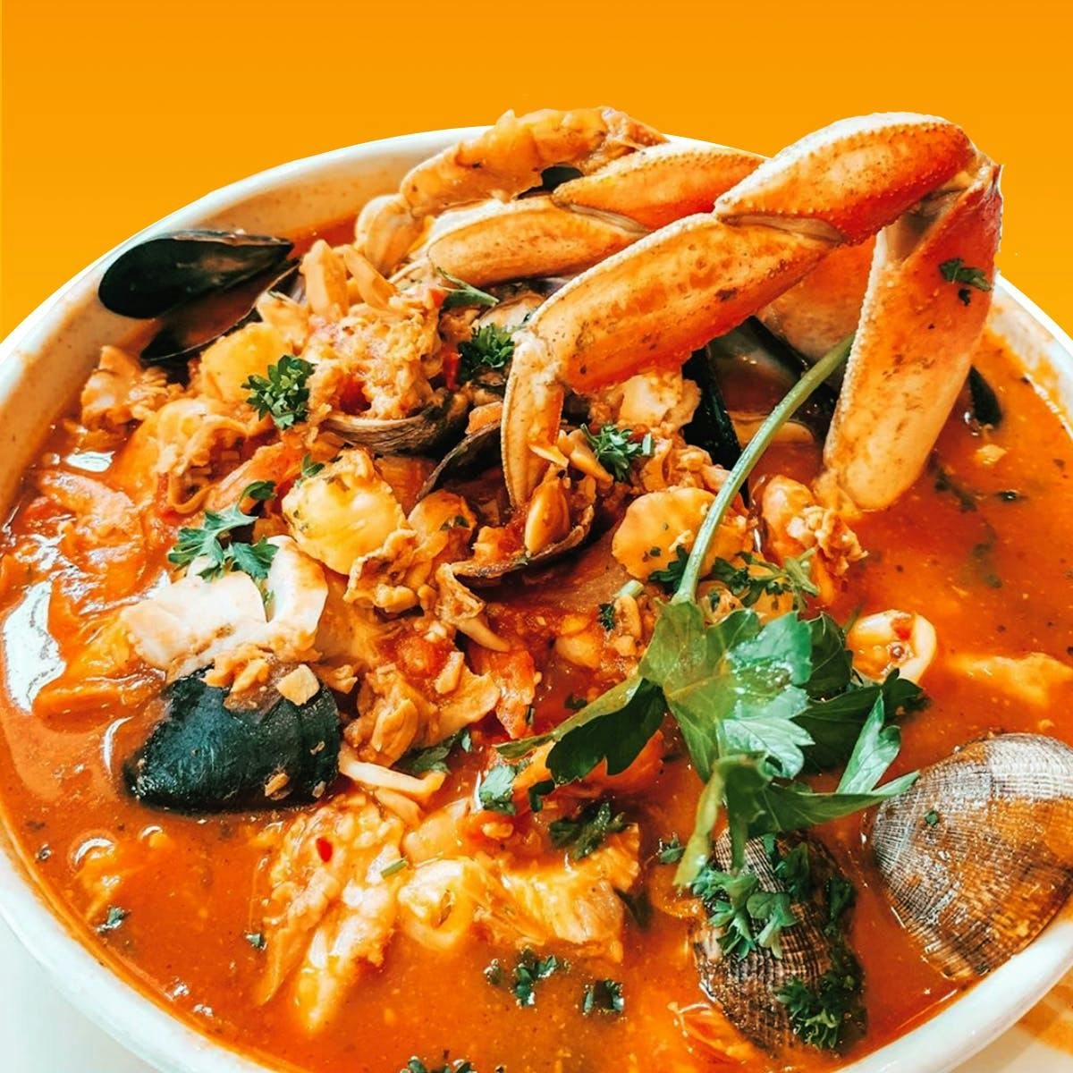 Phil's Famous Cioppino for 46 by Phil's Fish Market Goldbelly